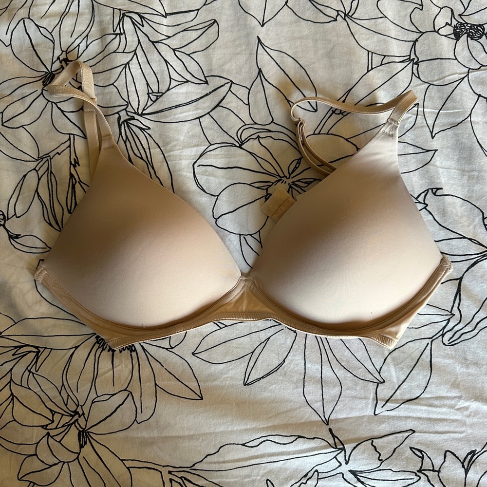 PINK beige bra Victoria Secret Bra 32D